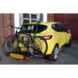 Fahrradtrger Paulchen Renault Clio IV Typ X98 (3-und 5-Trer auch mit Chromleiste) ab 11/2012-  - Hecktrger Montagekit (Artikel-Nr.:822406) + Trgersystem + Schienensystem