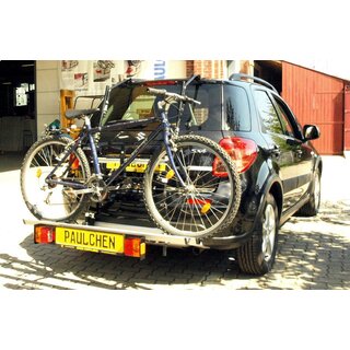Fahrradtrger Paulchen Suzuki SX 4 ab 06/2006 bis 06/2014 - Hecktrger Montagekit (Artikel-Nr.:875901) + Trgersystem + Schienensystem