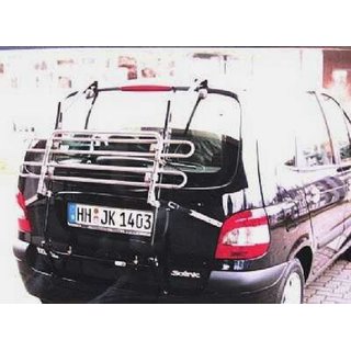 Paulchen Hecktrger - Renault Scenic ab 09/1999-06/2003 - mit optionalen Trgersystem, Schienensystem und Zubehr