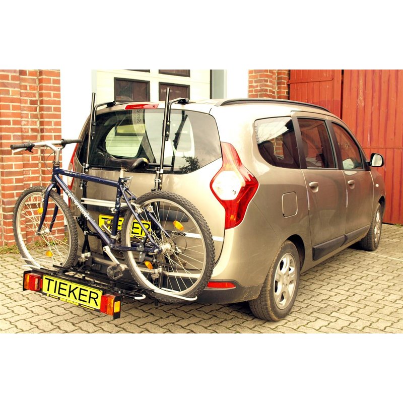 Fahrradträger für Dacia Dokker mit Flügeltüren 