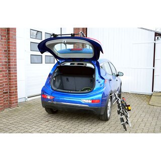 Hecktrger Opel Ampera E Tieflader ohne AHK Montage ohne Bohren - Heckklappentrger fr Fahrradtransport