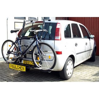 Fahrradtrger Paulchen Opel Meriva A ab 2/2003-11/2005 - Hecktrger Montagekit (Artikel-Nr.:812105) + Trgersystem + Schienensystem