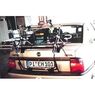 Paulchen Hecktrger - Opel Vectra A Stufenheck ab -11/1992 - mit optionalen Trgersystem, Schienensystem und Zubehr