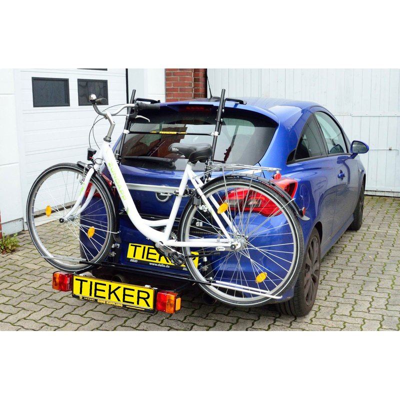 Fahrradträger für Opel Corsa D 5-türig - Paulchen System - Fahrradträger  Manufaktur Hamburg