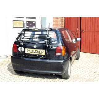 Hecktrger Paulchen VW Polo III Typ 6N1 ab 09/1994-04/1997 - Montagekit (Artikel-Nr.:811503) + Trgersystem + Schienensystem