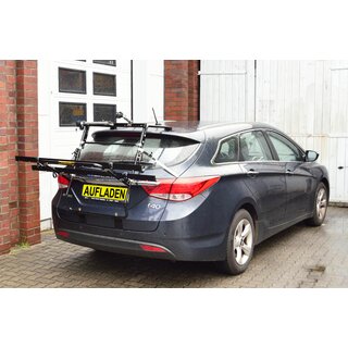 Paulchen Fahrradtrger - Hyundai i30 CW Typ PD - ab 01/2017- - Trgersystem Mittellader - Schienensystem First Class - Montage ohne AHK ohne Bohren