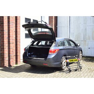 Paulchen Heckfahrradtrger - Hyundai i30 CW Typ PD - ab 01/2017- - Trgersystem Tieflader - Schienensystem First Class - Schienen sind abnehmbar (unbeladen)