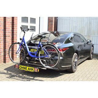 Paulchen Heckfahrradtrger- Lexus LS 500h Typ USF50 ab 01/2018- - Trgersystem Tieflader - Schienensystem First Class - Bequeme Ladehhe fr E-Bike