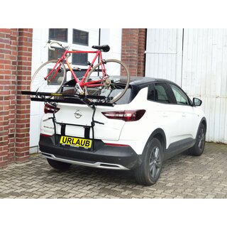 Paulchen Hecktrger - Opel Grandland X ab 10/2017- (Artikel: 812310) - Trgersystem Mittellader - Schienensystem First Class - Montage ohne Bohren